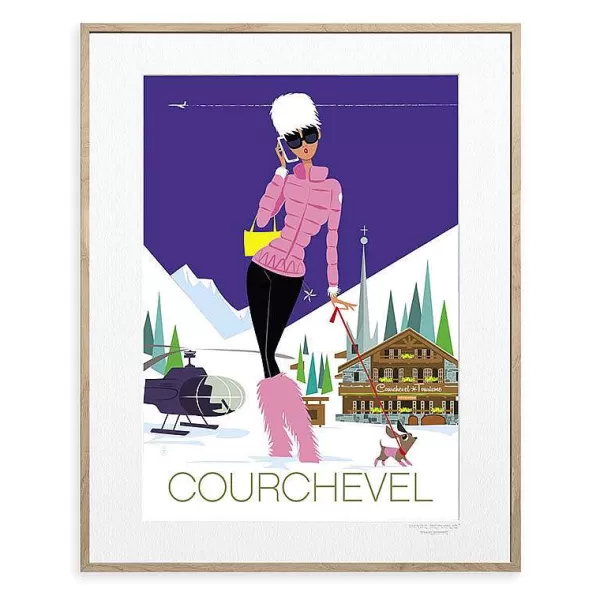 IMAGE REPUBLIC Déco Murale / Cadres / Affiches^Affiche Monsieur Z - Courchevel