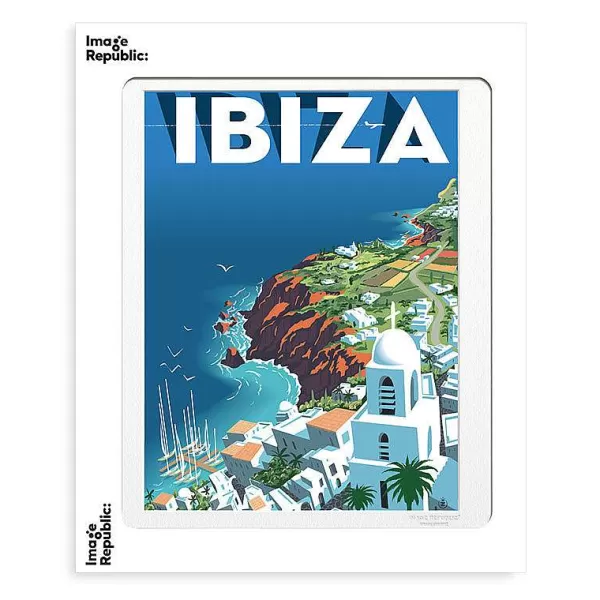 IMAGE REPUBLIC Déco Murale / Cadres / Affiches^Affiche Monsieur Z - Ibiza