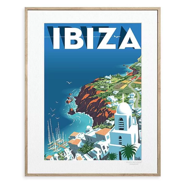 IMAGE REPUBLIC Déco Murale / Cadres / Affiches^Affiche Monsieur Z - Ibiza