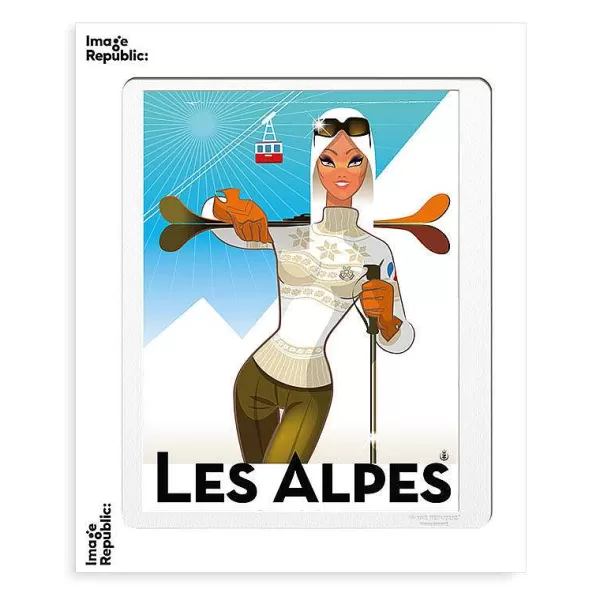 IMAGE REPUBLIC Déco Murale / Cadres / Affiches^Affiche Monsieur Z - L' Cole De Ski