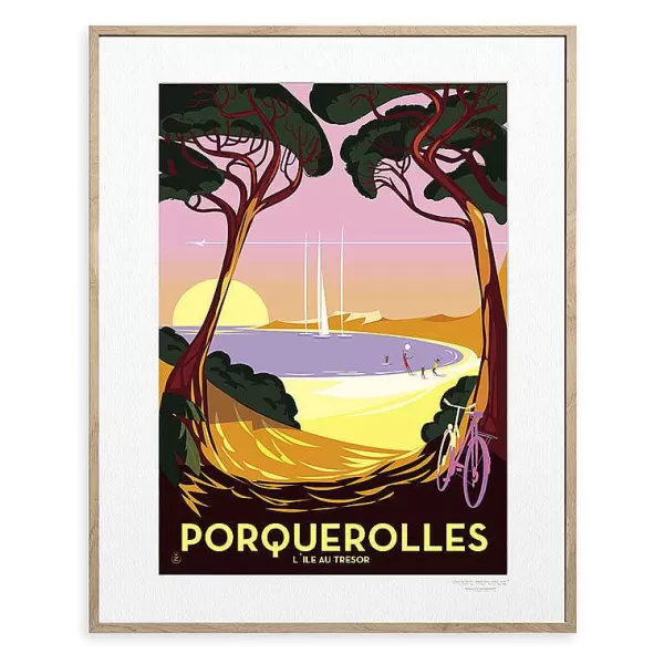 IMAGE REPUBLIC Déco Murale / Cadres / Affiches^Affiche Monsieur Z - Porquerolles