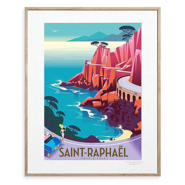 IMAGE REPUBLIC Déco Murale / Cadres / Affiches^Affiche Monsieur Z - Saint Raphael