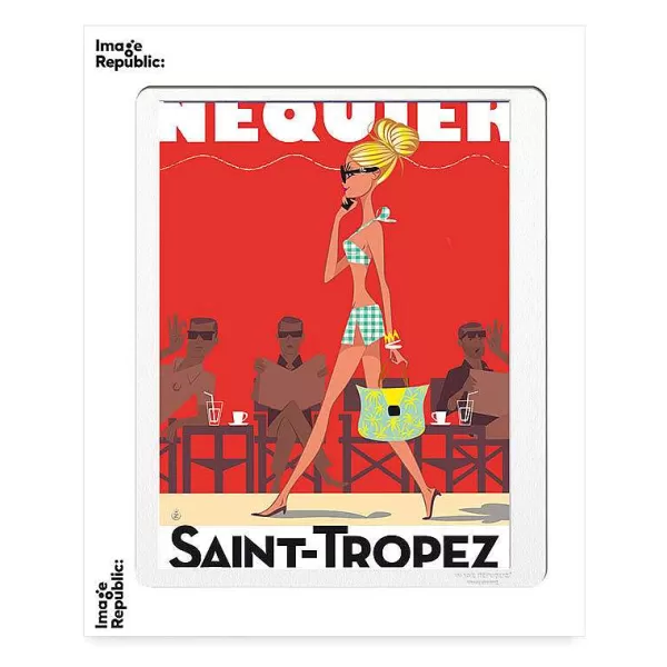 IMAGE REPUBLIC Déco Murale / Cadres / Affiches^Affiche Monsieur Z - Saint Tropez