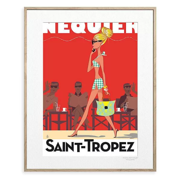 IMAGE REPUBLIC Déco Murale / Cadres / Affiches^Affiche Monsieur Z - Saint Tropez