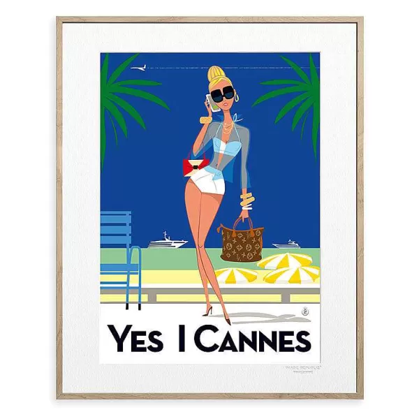 IMAGE REPUBLIC Déco Murale / Cadres / Affiches^Affiche Monsieur Z - Yes I Cannes