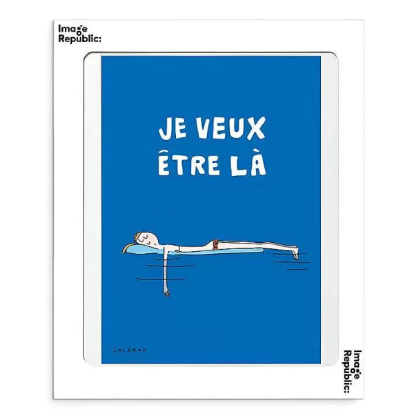 IMAGE REPUBLIC Déco Murale / Cadres / Affiches^Affiche Soledad - Je Veux Tre L