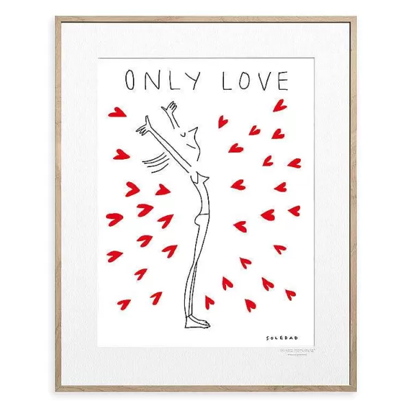 IMAGE REPUBLIC Déco Murale / Cadres / Affiches^Affiche Soledad - Only Love