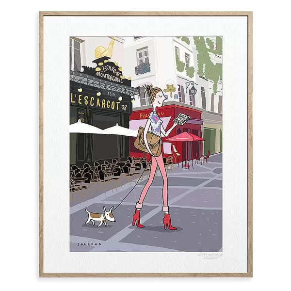 IMAGE REPUBLIC Déco Murale / Cadres / Affiches^Affiche Soledad - Paris Montorgueil Tienne Marcel