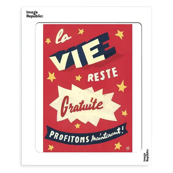 IMAGE REPUBLIC Déco Murale / Cadres / Affiches^Affiche Toque Fr Res - Gratuite