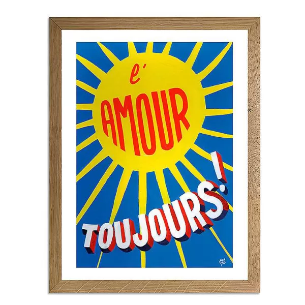 IMAGE REPUBLIC Déco Murale / Cadres / Affiches^Affiche Toque Fr Res - Toujours