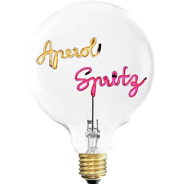 ELEMENTS LIGHTING Ampoules Message^Ampoule Aperol Spritz / H 17 Cm