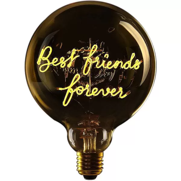 ELEMENTS LIGHTING Ampoules Message^Ampoule Best Friends Forever / H 17 Cm
