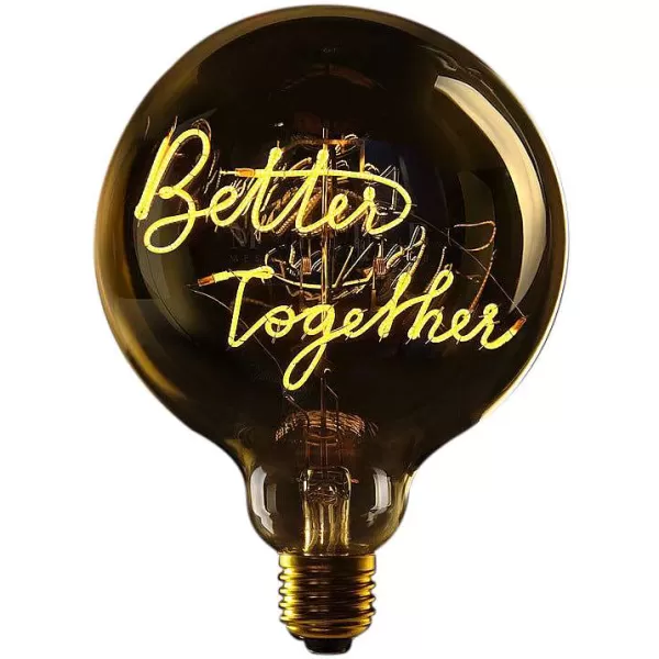 ELEMENTS LIGHTING Ampoules Message^Ampoule Better Together / H 17 Cm