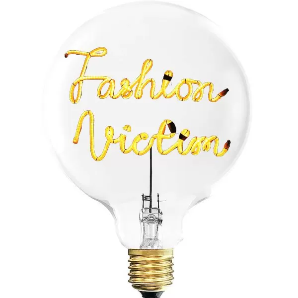 ELEMENTS LIGHTING Ampoules Message^Ampoule Fashion Victim / H 17 Cm