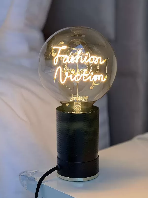 ELEMENTS LIGHTING Ampoules Message^Ampoule Fashion Victim / H 17 Cm