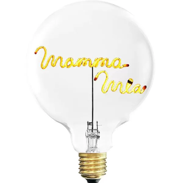 ELEMENTS LIGHTING Ampoules Message^Ampoule Mamma Mia / H 17 Cm