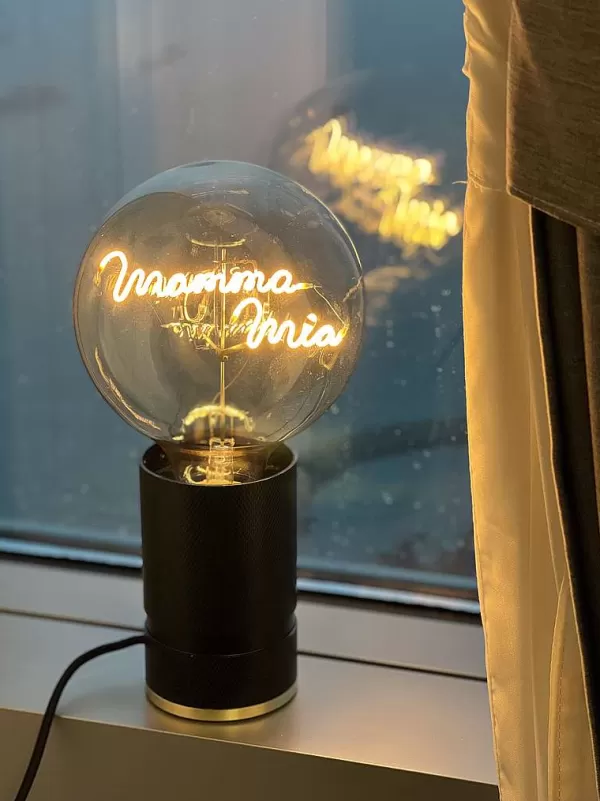 ELEMENTS LIGHTING Ampoules Message^Ampoule Mamma Mia / H 17 Cm
