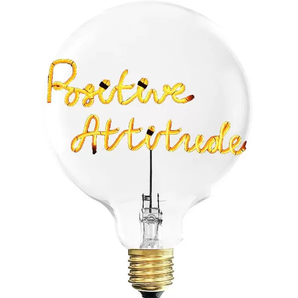 ELEMENTS LIGHTING Ampoules Message^Ampoule Positive Attitude / H 17 Cm