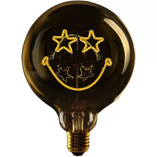 ELEMENTS LIGHTING Ampoules Message^Ampoule Smiley Starry Eyes / H 17 Cm