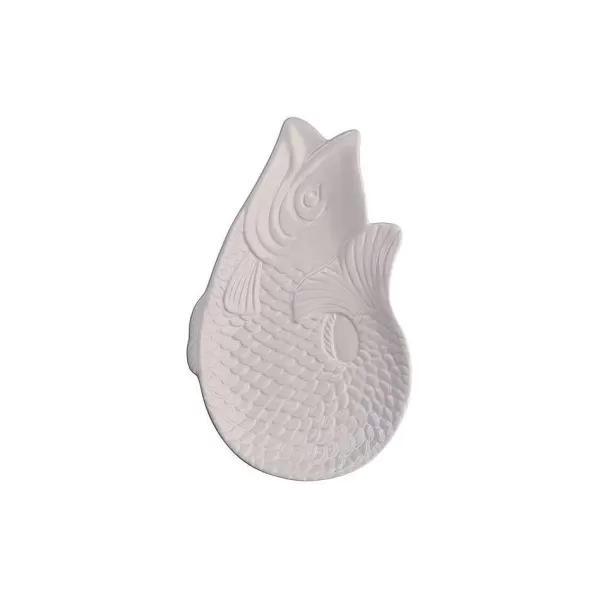 GIFT COMPANY Assiettes & Plats^Assiette Décorative Monsieur Carafon Fish M - Blanc