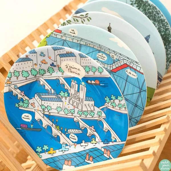 PETIT JOUR Vaisselle Enfant^Assiette Dessert Paris - Notre Dame