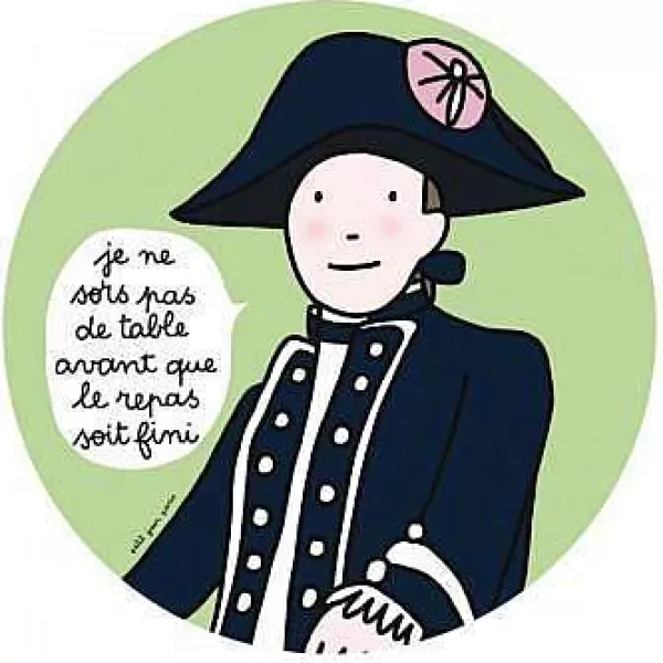 PETIT JOUR Vaisselle Enfant^Assiette Dessert Prince - Je Ne Sors Pas De Table