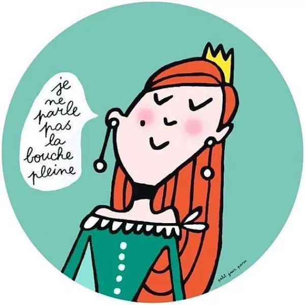 PETIT JOUR Vaisselle Enfant^Assiette Dessert Princesse - Bouche