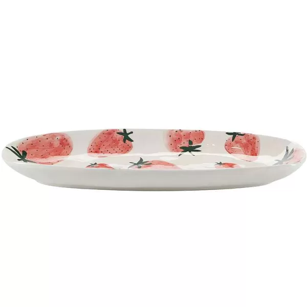 COZY LIVING Assiettes & Plats^Assiette Longue Motif Fraises