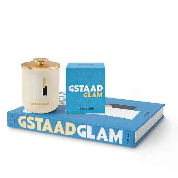 ASSOULINE Livres Déco^ Bougie Travel From Home - Gstaad Glam
