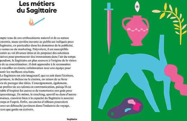 HACHETTE Livres Déco^Astro Lotus - Sagittaire