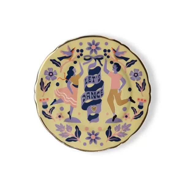 BITOSSI Assiettes & Plats^ Home Assiette 16.5 Cm - Let'S Dance