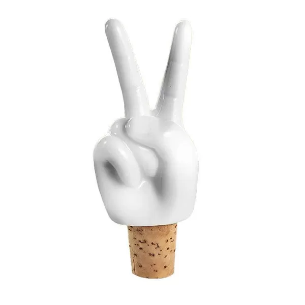 DONKEY PRODUCTS Ustensiles De Cuisine^Bouchon Vin - Peace & Love