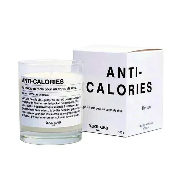 FÉLICIE AUSSI Bougies / Senteurs^Bougie Humour - Anti-Calories
