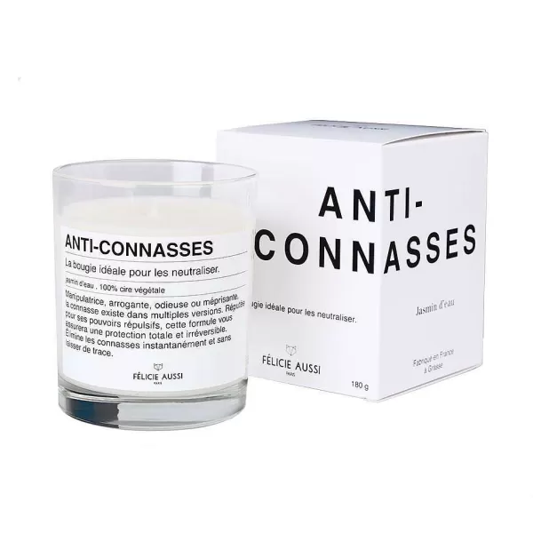 FÉLICIE AUSSI Bougies / Senteurs^Bougie Humour - Anti-Connasses
