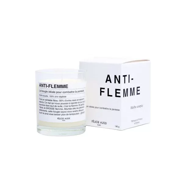 FÉLICIE AUSSI Bougies / Senteurs^Bougie Humour - Anti-Flemme