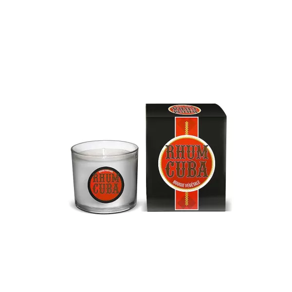 Odyssée des sens Bougies / Senteurs^Bougie Parfum E - Rhum Cuba 180G