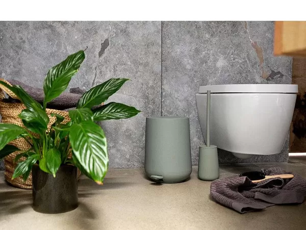 F&H OF SCANDINAVIA Salle De Bain^Brosse Wc Nova - Vert Matcha