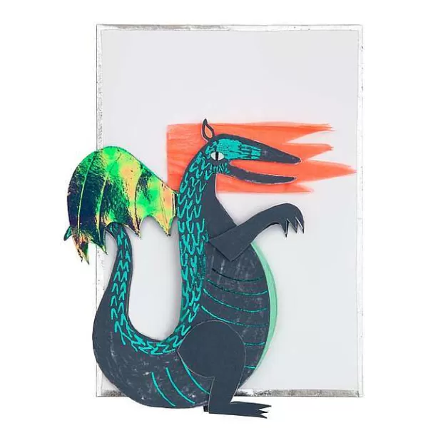MERI MERI F Tes & Anniversaires^Carte Dragon Happy Birthday