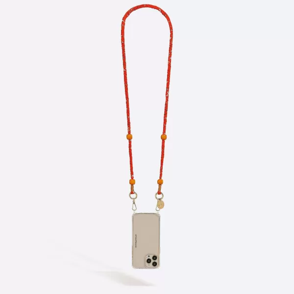LA COQUE FRANÇAISE Chaînes De Téléphone^Cha Ne De Téléphone Bijou - Bandana Orange
