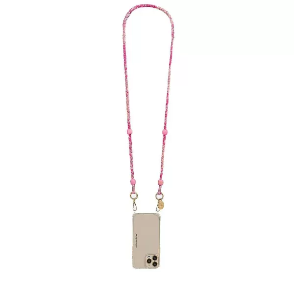 LA COQUE FRANÇAISE Chaînes De Téléphone^Cha Ne De Téléphone Bijou - Bandana Rose