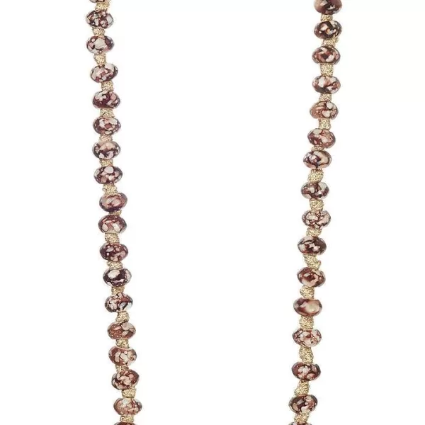 LA COQUE FRANÇAISE Chaînes De Téléphone^Cha Ne De Téléphone Bijou - Jasna Perles Marron