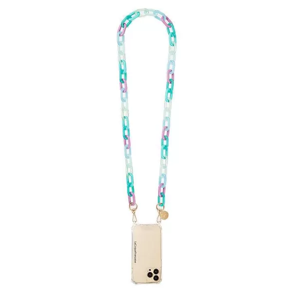 LA COQUE FRANÇAISE Chaînes De Téléphone^Cha Ne De Téléphone Bijou - Moana Violet Et Bleu