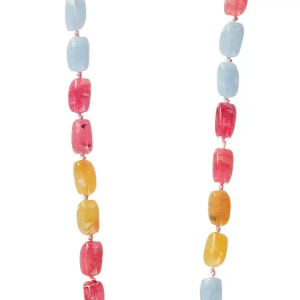LA COQUE FRANÇAISE Chaînes De Téléphone^Cha Ne De Téléphone Bijou - Talia Orange Et Rose