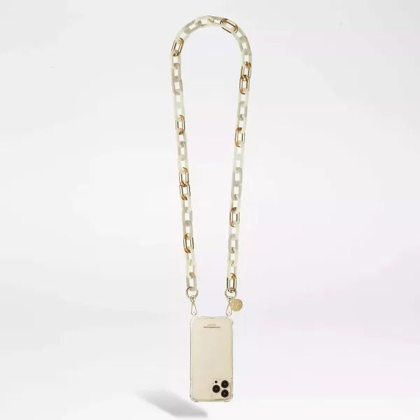 LA COQUE FRANÇAISE Chaînes De Téléphone^Chaine De Téléphone Bijou - Liv Beige