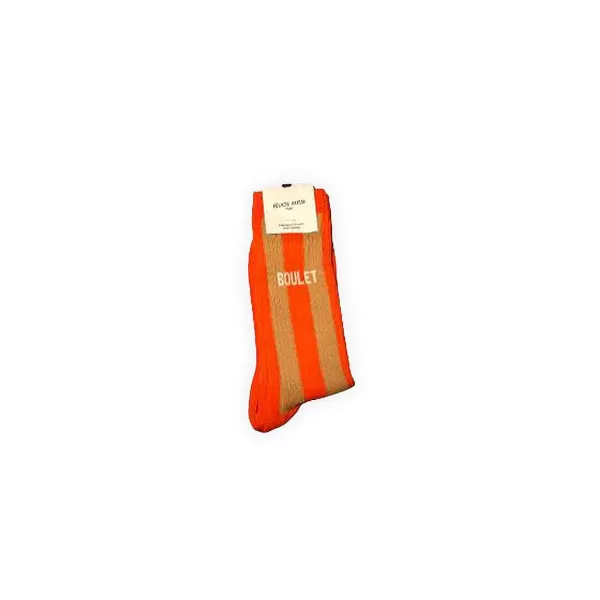 FÉLICIE AUSSI Homewear (Chaussettes, Chaussons...)^Chaussettes - Boulet 40/45 Orange&Sable