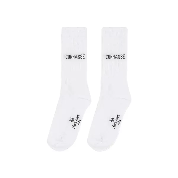 FÉLICIE AUSSI Homewear (Chaussettes, Chaussons...)^Chaussettes - Connasse 36/40 Blanc