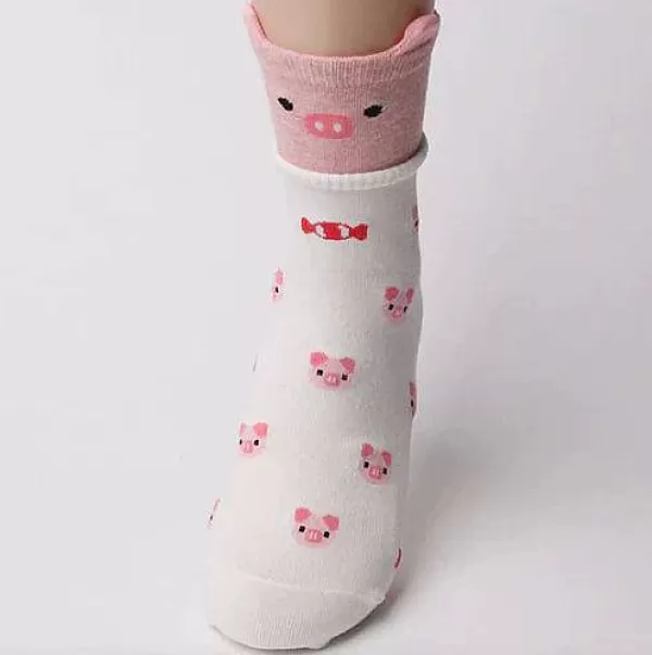 KELYS Homewear (Chaussettes, Chaussons...)^Chaussettes Hautes Kawaii - Plusieurs Mod Les
