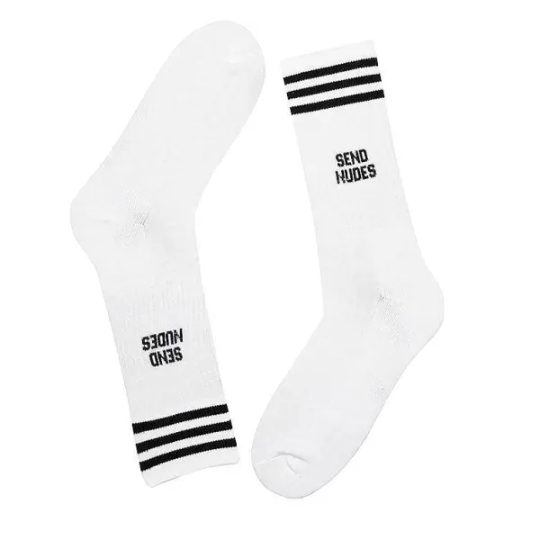 MOTHER SOCKER Homewear (Chaussettes, Chaussons...)^Chaussettes Send Nudes - Noir