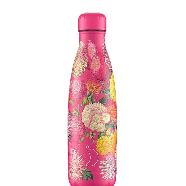 CHILLY S Bouteilles, Carafes^Chilly'S Bouteille Isotherme 500 Ml - Floral Pink Pompoms