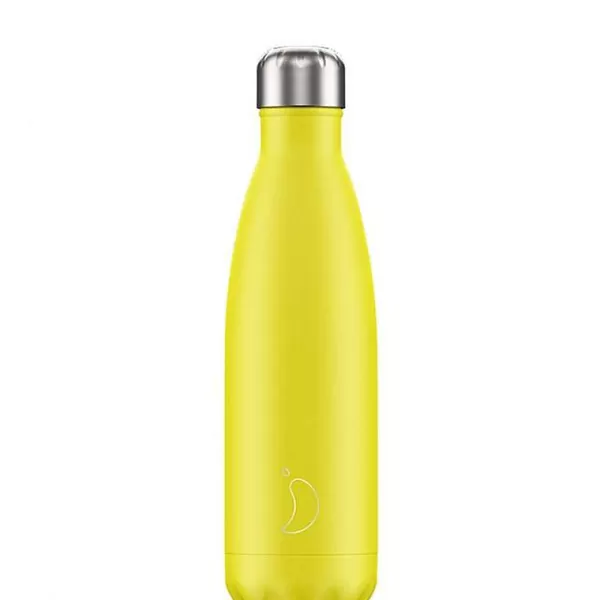 CHILLY S Bouteilles, Carafes^Chilly'S Bouteille Isotherme 500 Ml - Neon Jaune